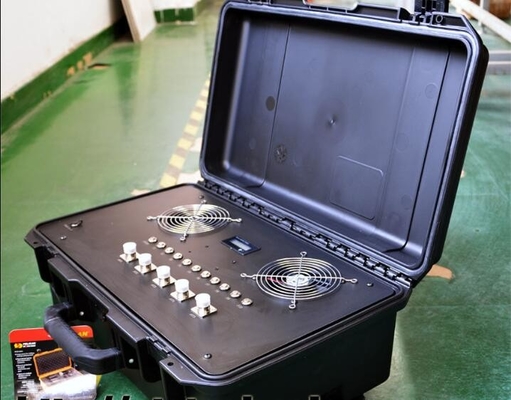 Φορητό Jammer βομβών των ψηφιακών οδηγήσεων 20-520 MHZ 800-6000 MHZ για στρατιωτικό